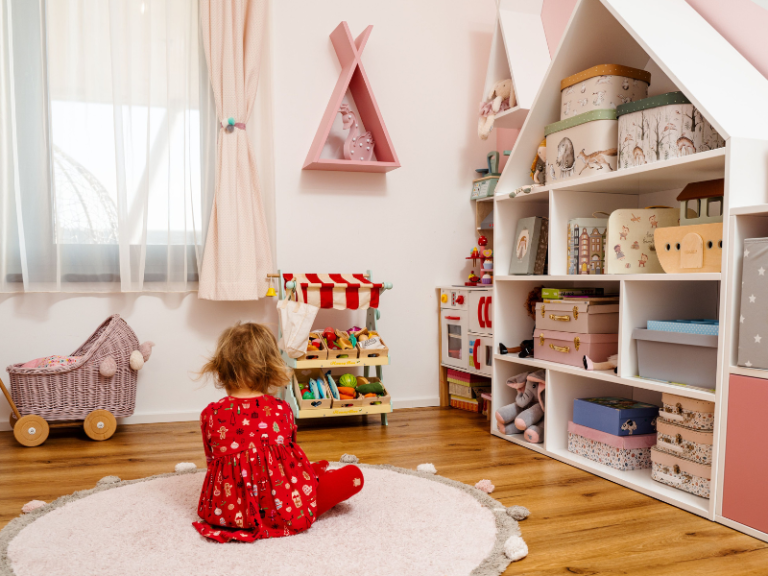 Mobili portagiochi per cameretta bambini