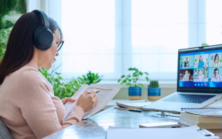 Postazione di lavoro smart working