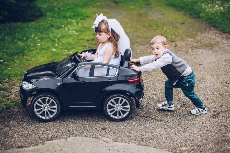 Macchinina elettrica 2 posti