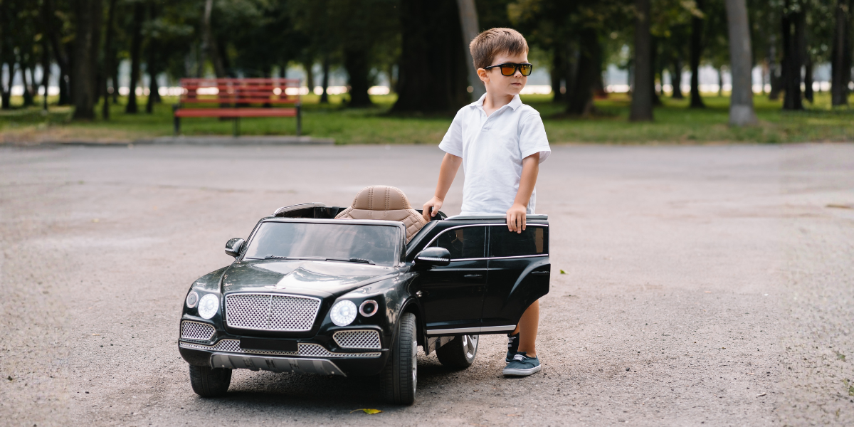 Macchinina elettrica per bambini 2 posti