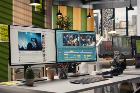Postazione due monitor