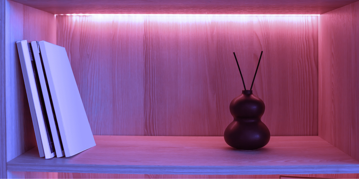 Mobile credenza LED